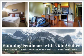 Luxury Penthouse - 3 King Suites - Ug Parking